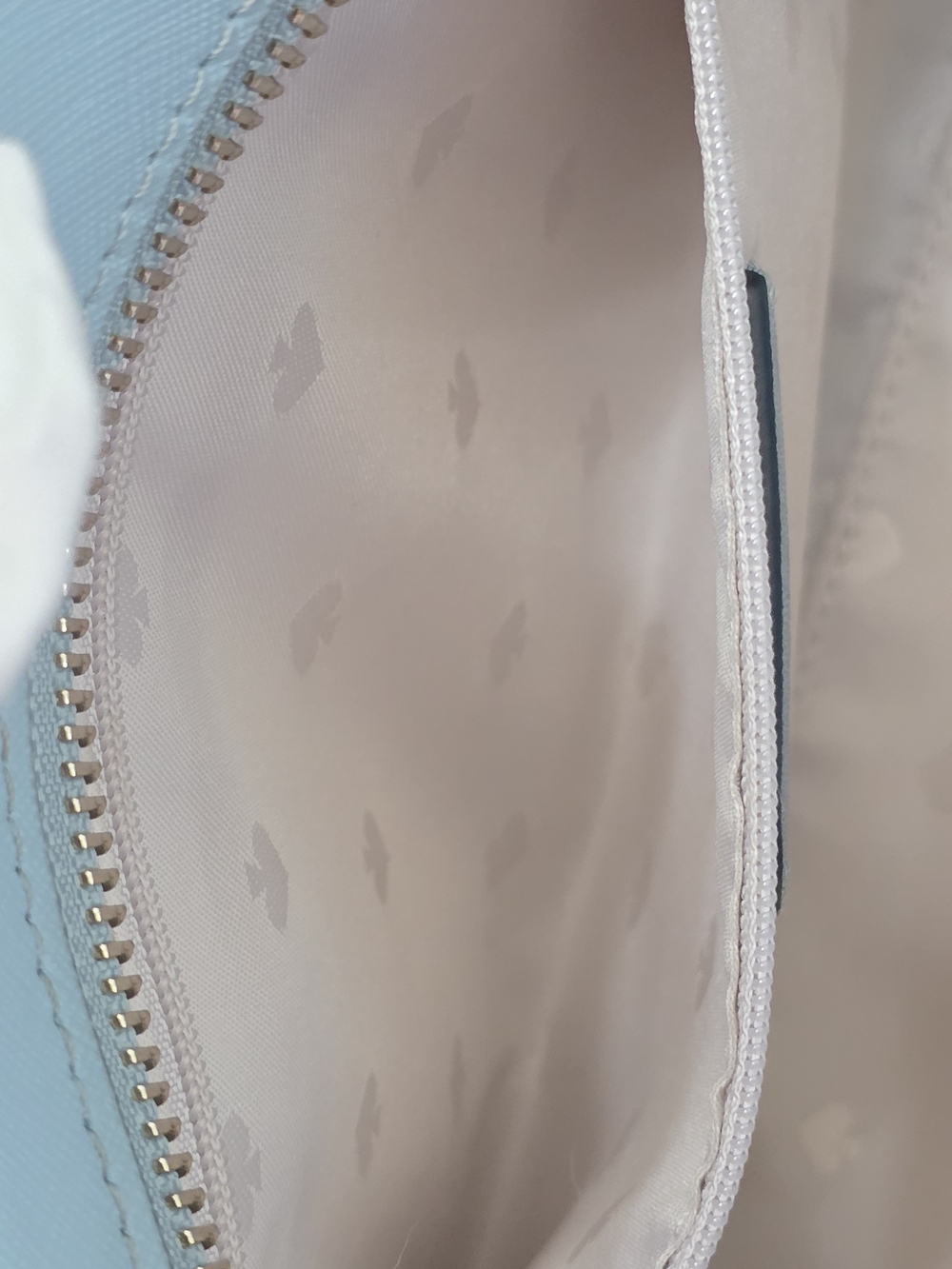 Kate Spade Cameron Medium Satchel Seaside Light Blue Saffiano Leather - Picture 8 of 16